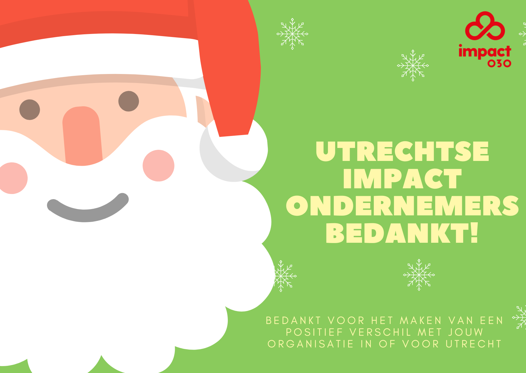 Impact030 Kerstkaartenactie Impact Bierproeverij - Impact 030